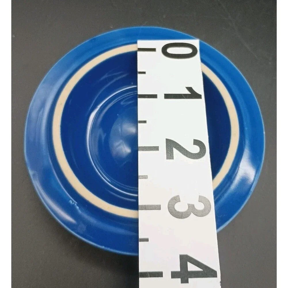 Tulip Tyme Stoneware Small Casserole LID ONLY Blue Replacement